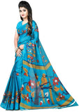 Fabulous Mysore Silk Printed Combo Saree